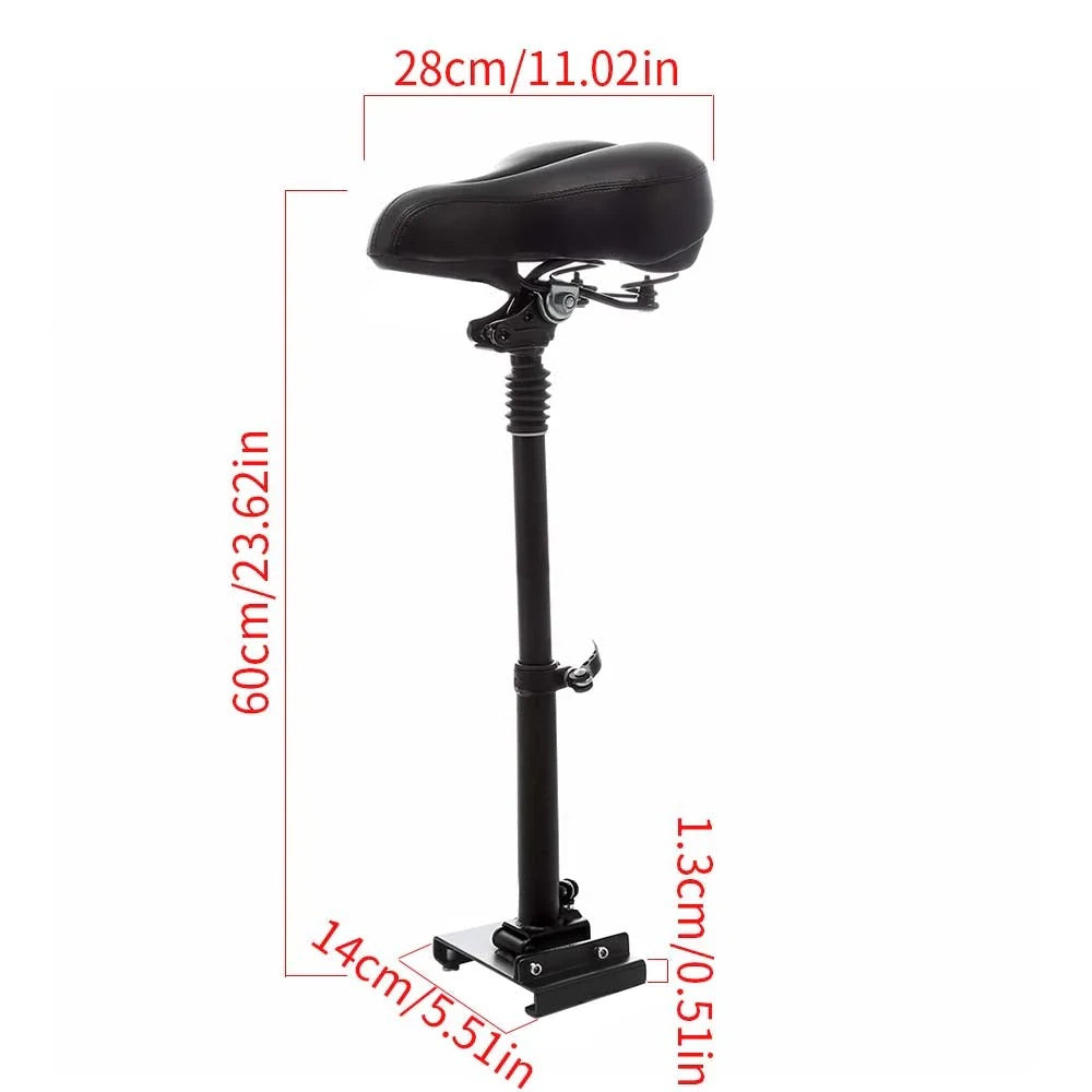 Selle de siège réglable pour trottinette électrique